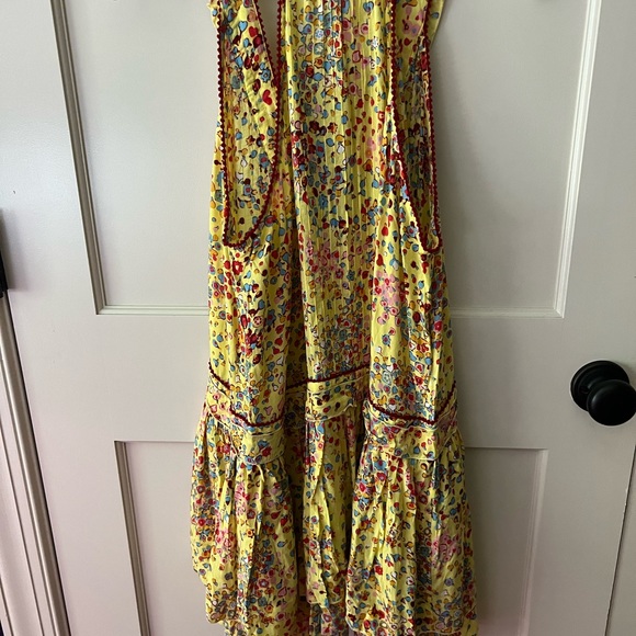 NWT Poupette St. Barth Mae V Neck Mini Dress - Picture 5 of 5